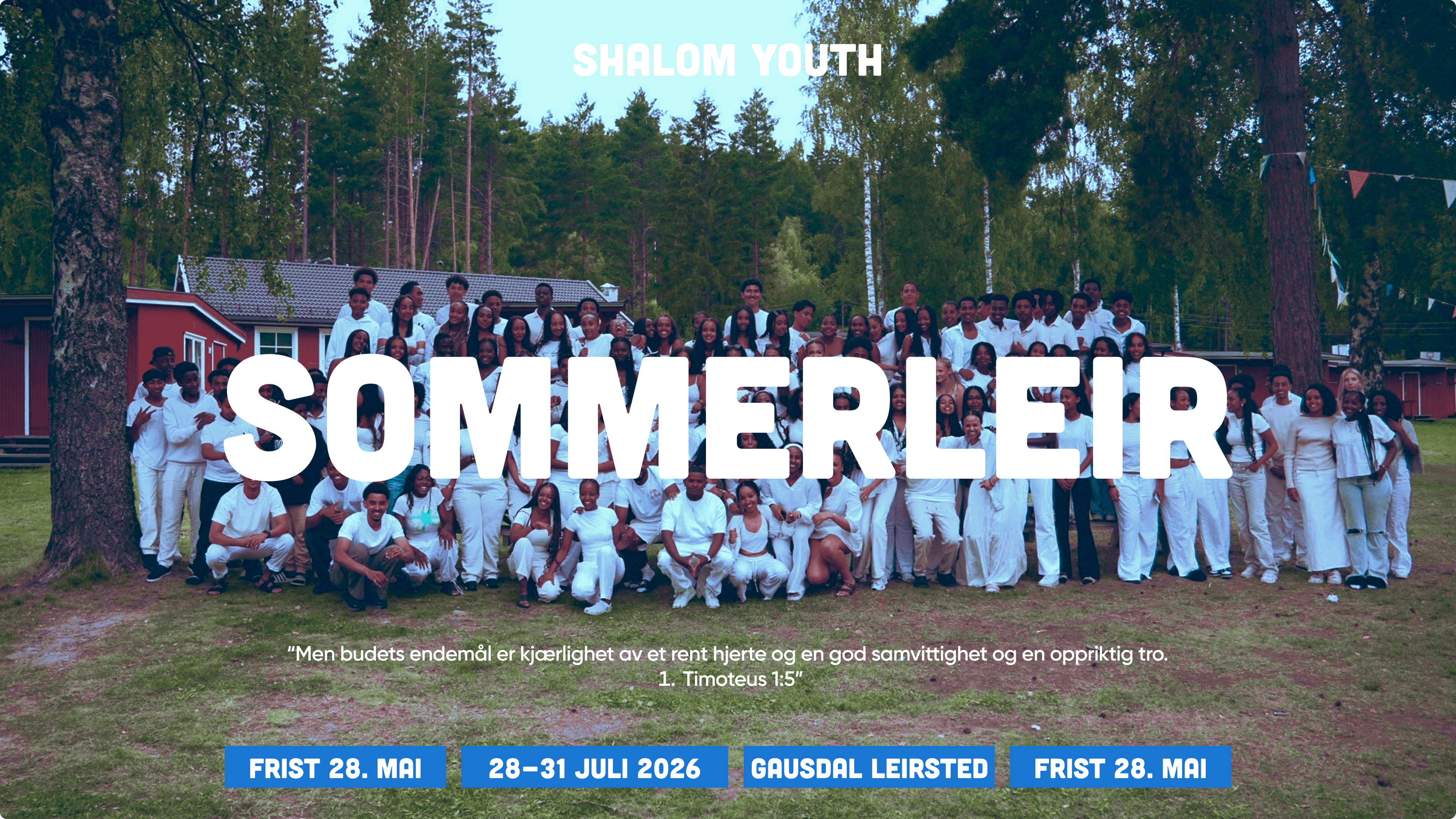 Shalom Youth Sommerleir 2026